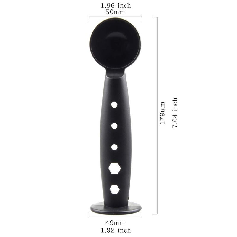 Spirit Coffer Tamper, Multifunctional Espresso Tamper with 10g Measuring Spoon, Coffee Tamping Tool for Barista Coffee Bean Press Coffee Grind Pressing (Espresso Scoop with Tamper 49mm) - Image 2